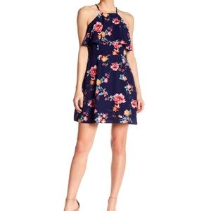 19 Cooper floral halter dress